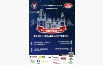 Proposition d'activité : TRAIL URBAIN NOCTURNE à MAINTENON-PIERRES