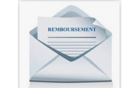 Modalités de remboursement