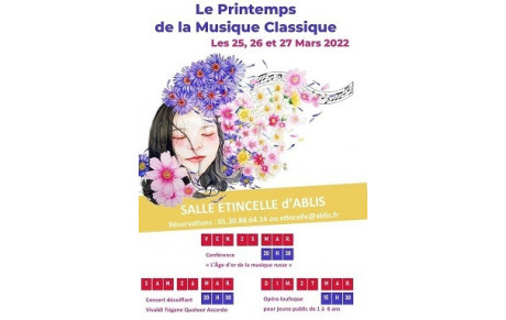 L'Etincelle vous propose : Week end Musique Classique
