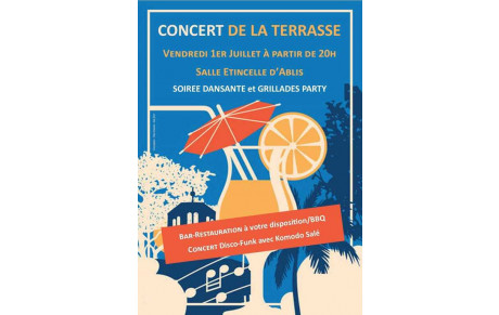 Concert de la Terrasse de l'Etincelle - Ablis 
