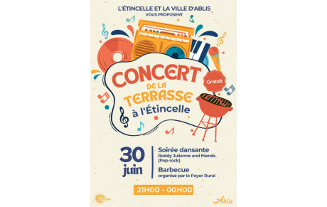 L'Etincelle vous propose : Fête de la terrasse 2023