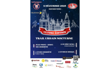 Proposition d'activité : TRAIL URBAIN NOCTURNE à MAINTENON-PIERRES